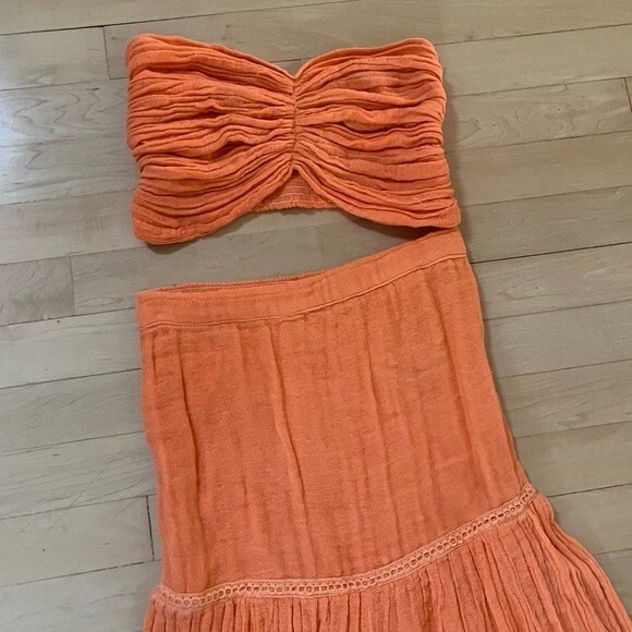 Jen's Pirate Booty Ceri Bralette and Maxi Skirt Set in Embers S NWOT - Picture 5 of 12